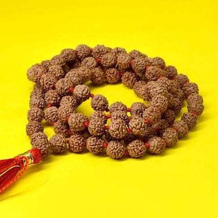 5 Mukhi Rudraksha Mala (108 beads)