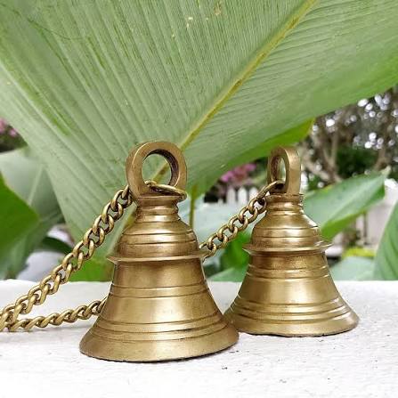Brass Temple Bell (Pair)